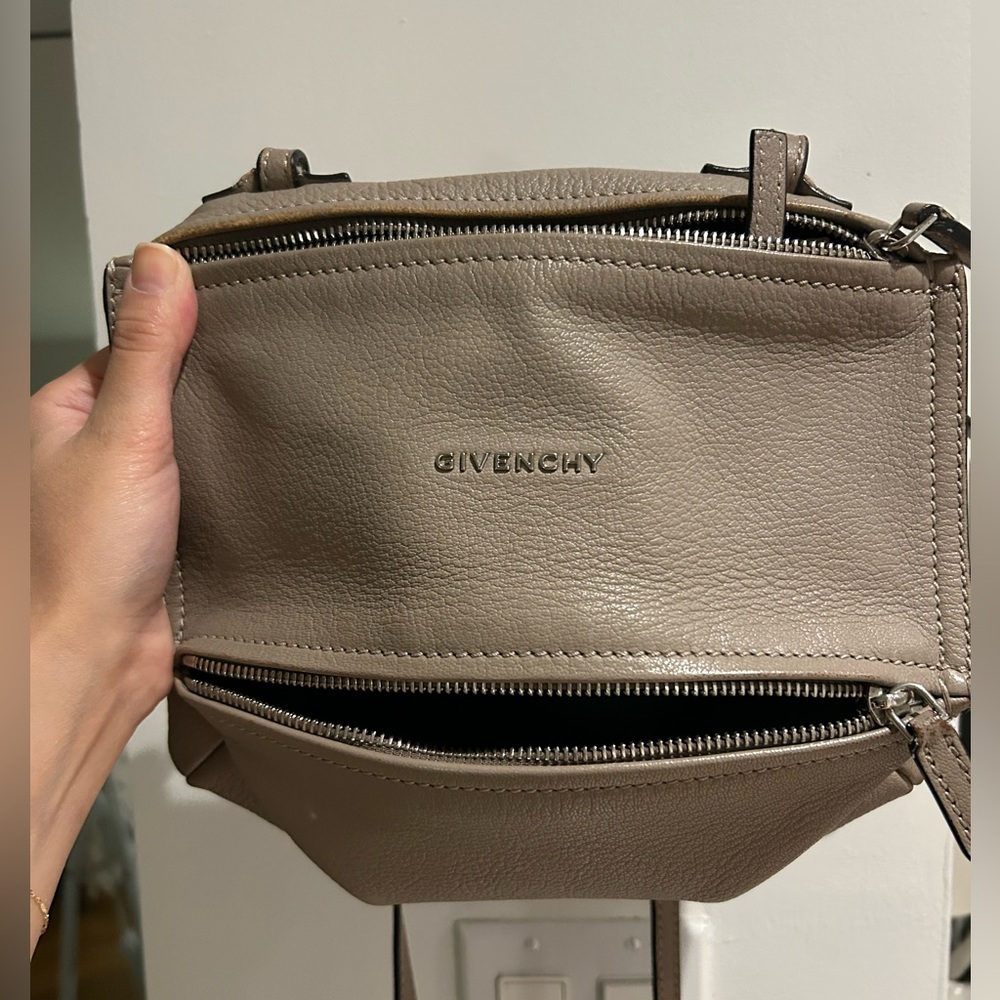Givenchy Gray/ Taupe Pandora bag